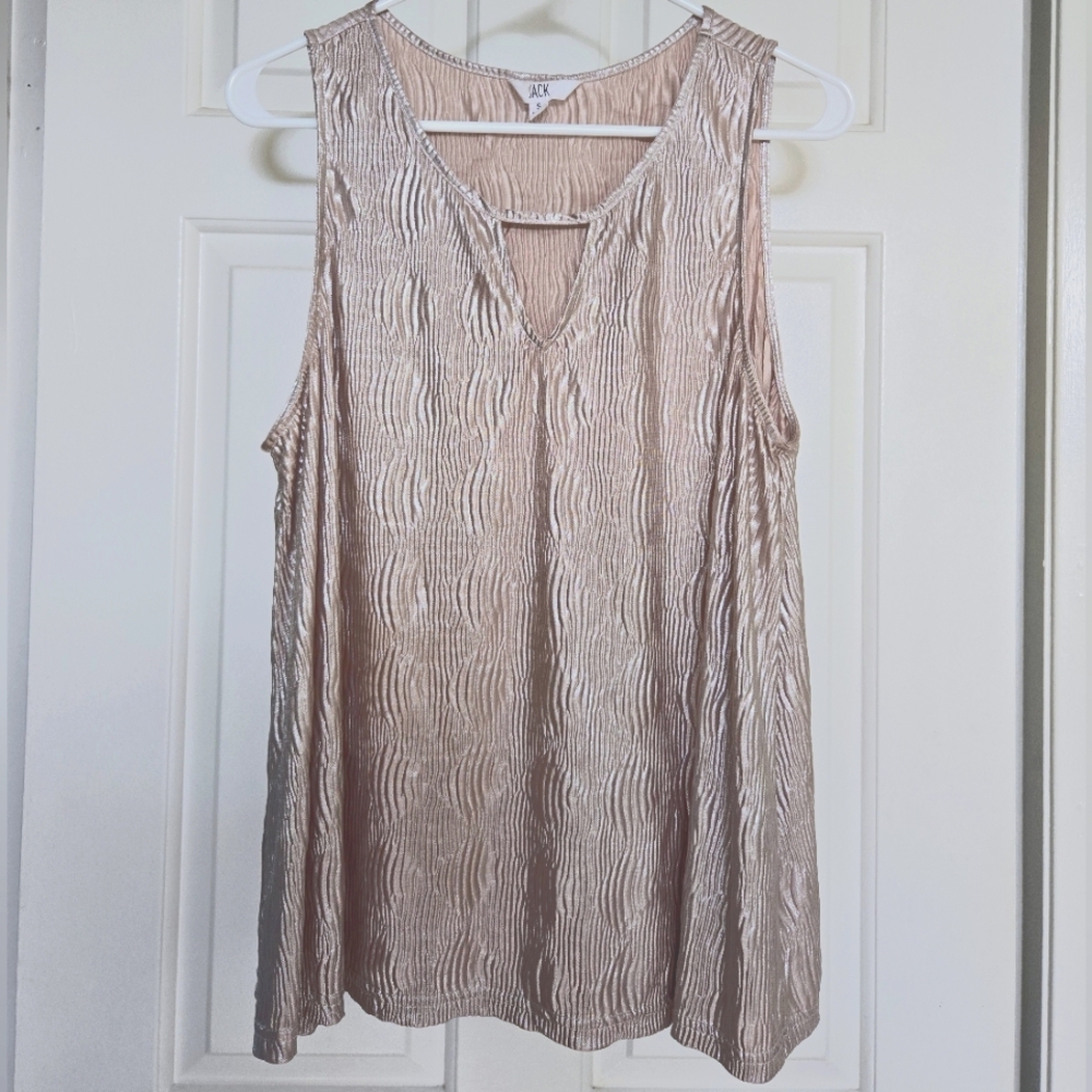 Jack by BB Dakota Gold Sleeveless Top